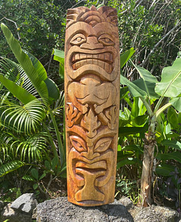 The Sun Maker Tiki Totem