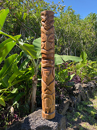 The Sun Maker Tiki Totem